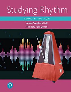 VIEW [PDF EBOOK EPUB KINDLE] Studying Rhythm (What's New in Music) by  Anne Hall Professor Emeritus