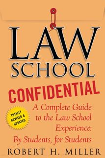 ((P.D.F))^^ Law School Confidential: A Complete Guide to the Law School Experience: By Students  fo