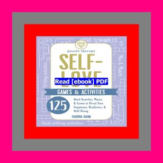 Read [ebook] [pdf] Self-Love Games &amp; Activities 125 Word Searches