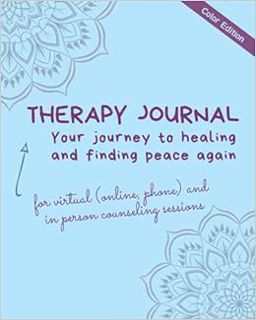[ACCESS] [PDF EBOOK EPUB KINDLE] Therapy Journal - for virtual (online, phone) and in person counsel