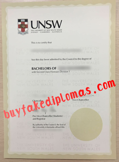 Why choose to buy UNSW fake diploma?
