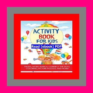 Read [ebook](PDF) Activity Book for Kids 6-8  by Blue Wave Press