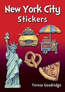 [ACCESS] [EPUB KINDLE PDF EBOOK] New York City Stickers (Dover Stickers) by  Teresa Goodridge 📦