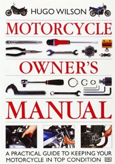 Get [KINDLE PDF EBOOK EPUB] Motorcycle Owner's Manual by  Hugo Wilson ✓