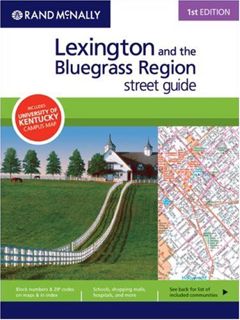 View [EBOOK EPUB KINDLE PDF] Rand McNally 1st Edition Lexington and the Bluegrass Region street guid