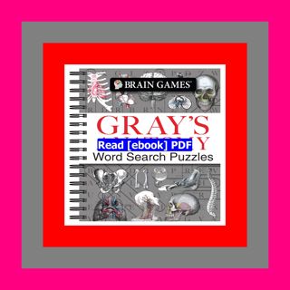 Read [ebook] [pdf] Brain Games - Gray's Anatomy Word Search Puzzles  b
