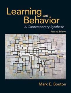 Read [EPUB KINDLE PDF EBOOK] Learning and Behavior: A Contemporary Synthesis by  Mark E. Bouton 📔