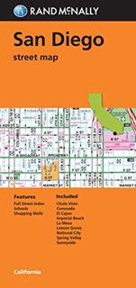 [Access] KINDLE PDF EBOOK EPUB Folded Map: San Diego Street Map by  Rand McNally 📂