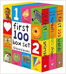 ACCESS EBOOK EPUB KINDLE PDF First 100 Board Book Box Set (3 books): First 100 Words, Numbers Colors