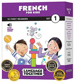 [Read] KINDLE PDF EBOOK EPUB French for Kids 1: Beginner Learning Set of 10 First Reader Books with