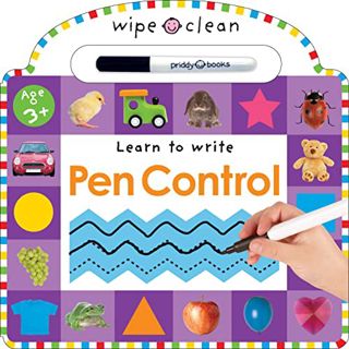 [View] KINDLE PDF EBOOK EPUB Wipe Clean: Pen Control (Wipe Clean Learning Books) by  Roger Priddy 💌