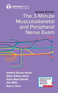 ACCESS [EBOOK EPUB KINDLE PDF] The 3-Minute Musculoskeletal and Peripheral Nerve Exam by  Kimberly D