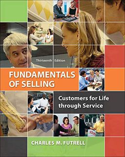 [ACCESS] EPUB KINDLE PDF EBOOK Fundamentals of Selling: Customers for Life through Service by  Charl