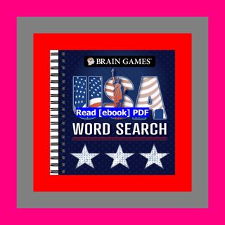Read [ebook] [pdf] Brain Games - USA Word Search (#3)  by Publications