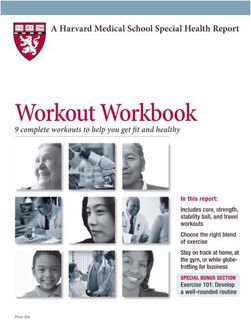 ^^P.D.F_EPUB^^ Harvard Medical School Workout Workbook: 9 complete workouts to help you get fit and