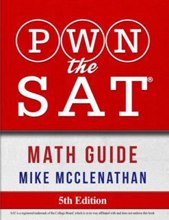 (Book) Kindle PWN the SAT: Math Guide E-books_online