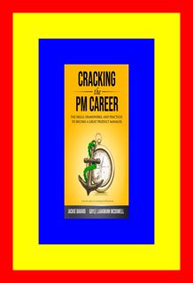 ~Read Cracking the PM Career The Skills  Frameworks  and Practices to Become a Great Produ
