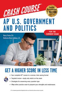 ((Read_[P.D.F])) APÃ‚Â® U.S. Government & Politics Crash Course  Book + Online: Get a Higher Score