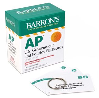 (Download) Book AP U.S. Government and Politics Flashcards  Fourth Edition:Up-to-Date Review + Sort