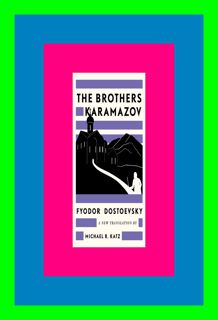 [Free Ebook] The Brothers Karamazov A New Translation by Michael R. Katz [F.R.E.E] [D.O.W.