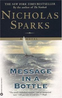 Read Message in a Bottle Author Nicholas Sparks FREE [Book]