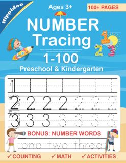 PDF ONLINE)READ Number Tracing book for Preschoolers  Preschool Numbers Tracing Math Practice Wor