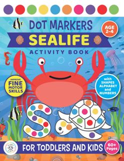 ^^P.D.F_EPUB^^ Dot Markers Sealife Activity Book For Toddlers and Kids   Age 2 - 4 Preschool   Fin