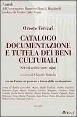 Scarica PDF Catalogo documentazione e tutela dei beni culturali. Scritti scelti (1966-1992)