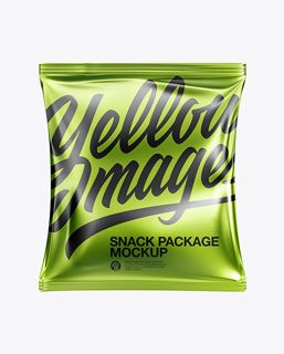 51+ Download Free Matte Metallic Snack Package Mockup Packaging Mockups PSD Templates