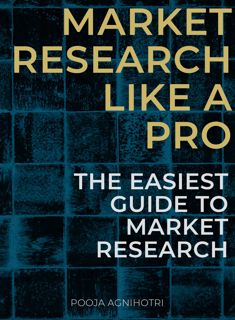 [EBOOK] #PDF Market Research Like a Pro by Pooja Agnihotri