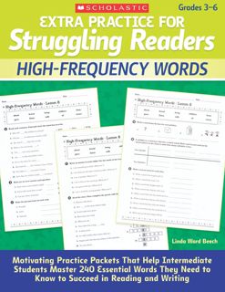 (^PDF/KINDLE)->READ Extra Practice for Struggling Readers: High-Frequency Words: Motivating Practic