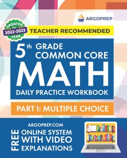 (Read) Book 5th Grade Common Core Math: Daily Practice Workbook - Part I: Multiple Choice | 1000+ P
