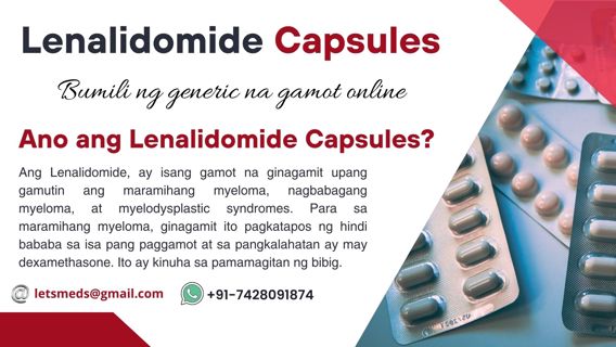 Bumili ng Lenalidomide Online na Presyo ng Pakyawan