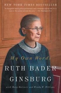 Read My Own Words Author Ruth Bader Ginsburg FREE *(Book)