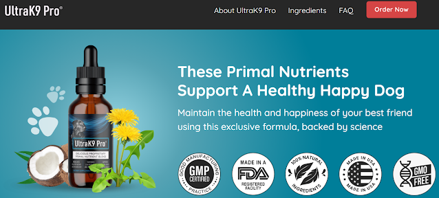 UltraK9 Pro: Feed Your Dog This To Add 4 Years To His Life
