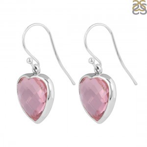 Buy Pink Silver Glass Jewelry at Factory Price -  Rananjay Exports