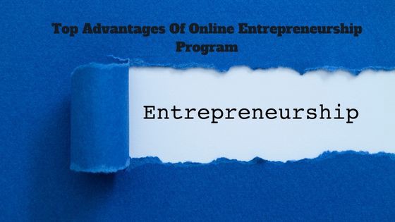 Top Advantages Of Online Entrepreneurship Program