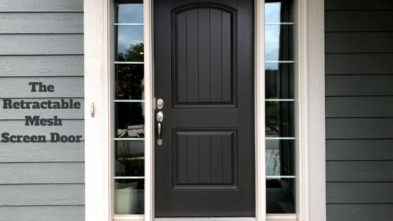 The Retractable Mesh Screen Door