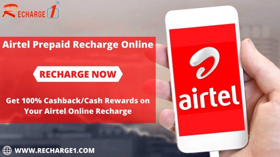 Airtel Prepaid Recharge | Get 100% Cashback on Airtel Online Recharge- Recharge1