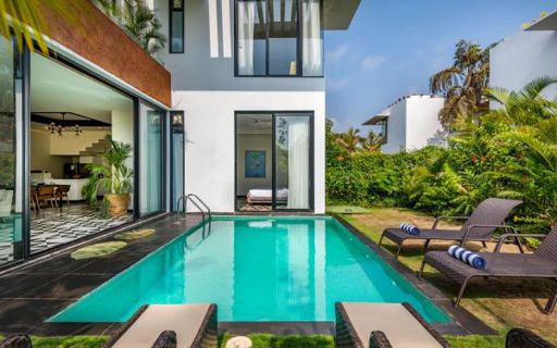 Beach Villa in Goa by The Blue Kite