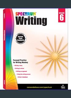 Full E-book Spectrum Writing, Grade 6     Paperback – August 15, 2014
