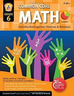 ((Download))^^ Common Core Math Grade 6  Activities That Captivate  Motivate  & Reinforce '[Full_B
