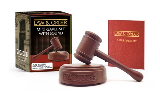 Read Law & Order: Mini Gavel Set with Sound (RP Minis) Author Chip Carter FREE *(Book)