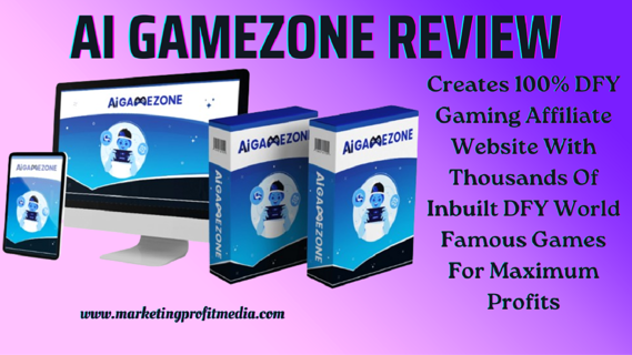 AI GameZone Review – DFY Gaming Affiliate Website Creator App
