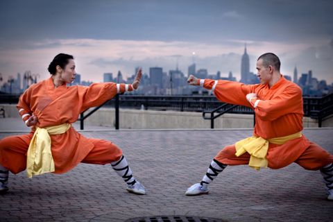 What are some famous martial arts styles that originated from outside of China?