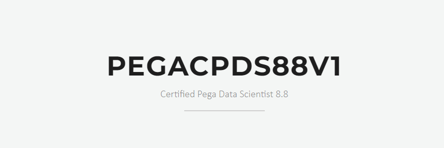 CPDS Version 8.8 PEGACPDS88V1 actual questions