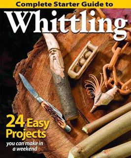 #Book by Woodcarving Illustrated: Complete Starter Guide to Whittling: 24 Easy Projects You Can