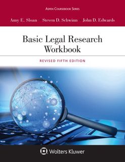 Read Basic Legal Research Workbook (Aspen Coursebook Series) Author Amy E. Sloan FREE *(Book)