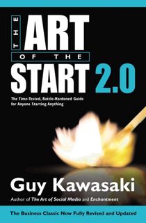 #Book by Guy Kawasaki: The Art of the Start 2.0: The Time-Tested, Battle-Hardened Guide for Anyone