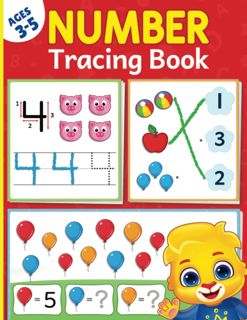 [download]_p.d.f))^ Number Tracing Book For Kids Ages 3-5  Learn To Trace Numbers 1 To 20   Number